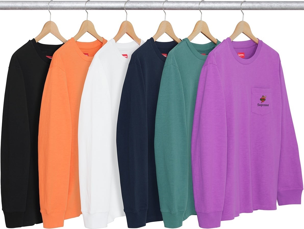Sacred Heart L/S Pocket Tee